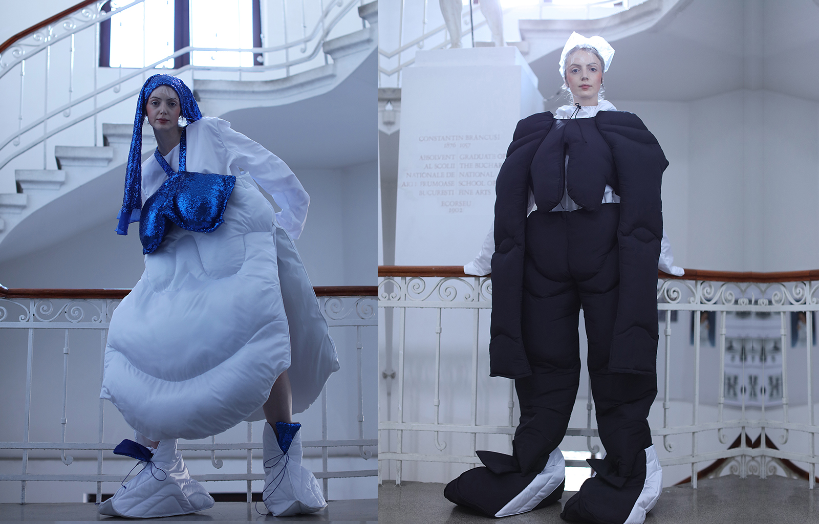 Carmen Emanuela Popa at London Fashion Week June 2022