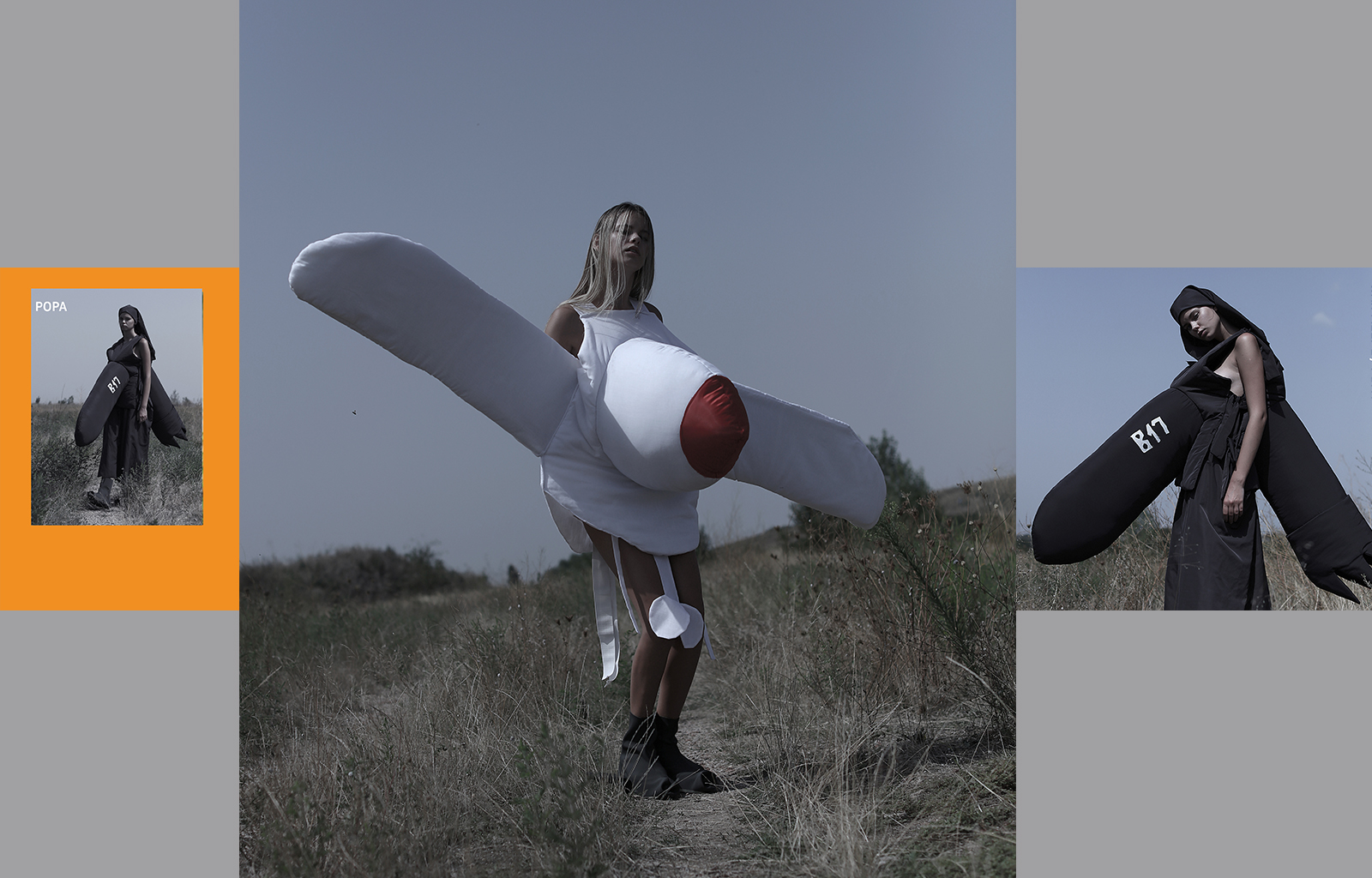 War Melt by POPA at LONDON FASHION WEEK